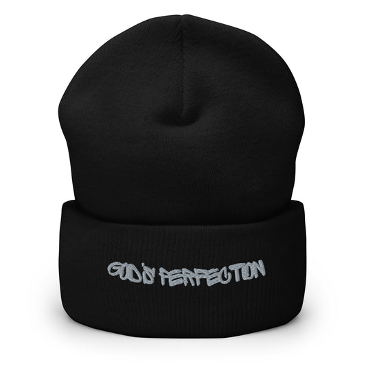 God's Perfection Cuffed Beanie