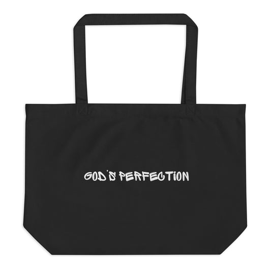 God's Perfection Large Tote Bag