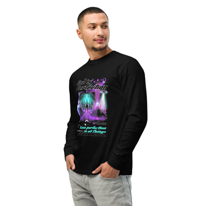 God's Perfection Futuristic Streetwear Long-Sleeve Shirt