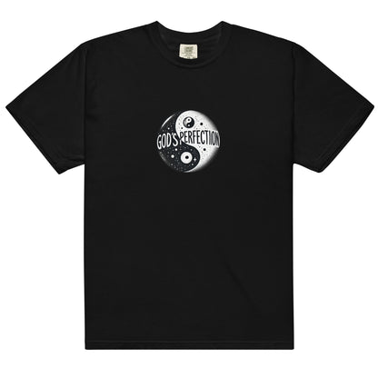 God's Perfection Ying Yang Unisex garment-dyed heavyweight t-shirt