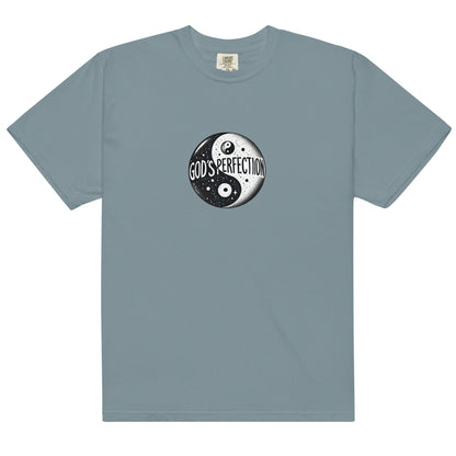 God's Perfection Ying Yang Unisex garment-dyed heavyweight t-shirt