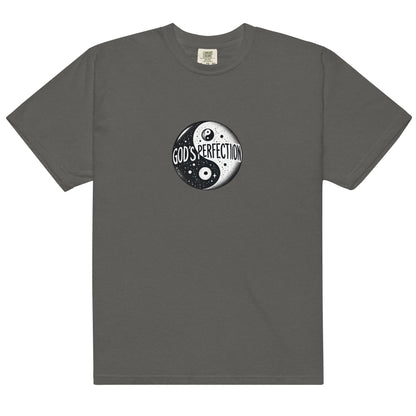 God's Perfection Ying Yang Unisex garment-dyed heavyweight t-shirt