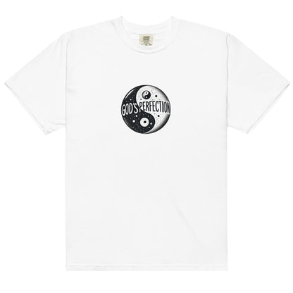 God's Perfection Ying Yang Unisex garment-dyed heavyweight t-shirt