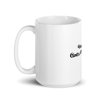 You Are God's Perfection White glossy mug