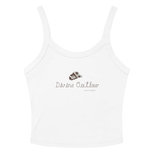 Divine Outlaw by God's Perfection Women’s Rib Tank Top